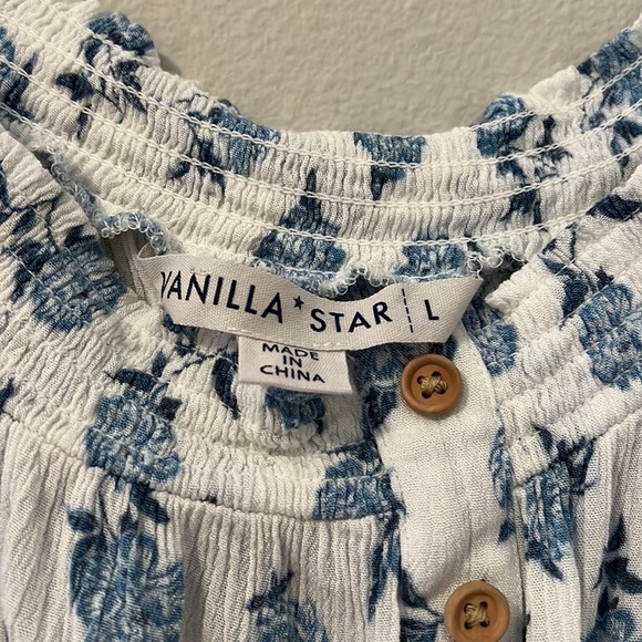 Vanilla Star Floral Crop Top - Picture 3 of 7